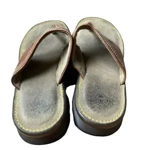 Shoes | Dr Martens Mens Brown Leather Thong Flip Flop Air  display picture 1